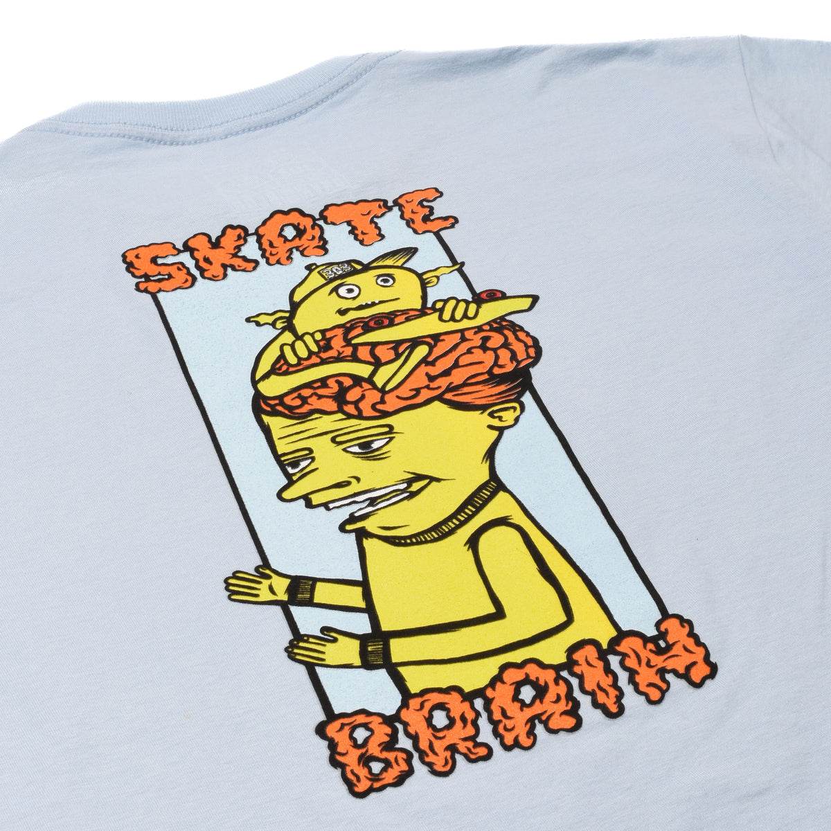 303 Boards - 303 x Jay Croft Skate Brain Tee (Baby Blue)