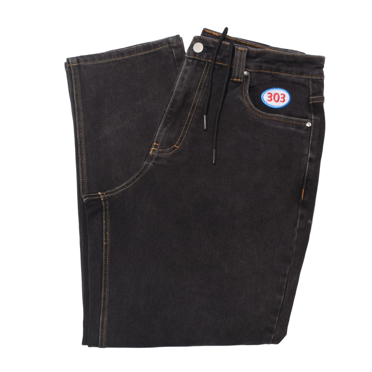 303 Boards - "Humboldt" Pant (Washed Black)