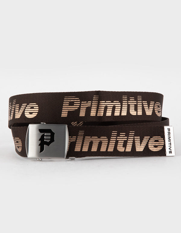 Primitive - Razor Web Belt (Brown)