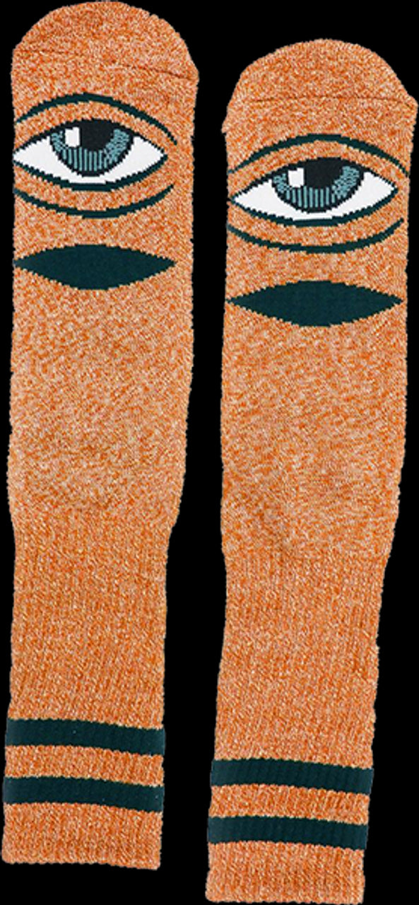 Toy Machine - Sect Eye Sock (Heather Orange)