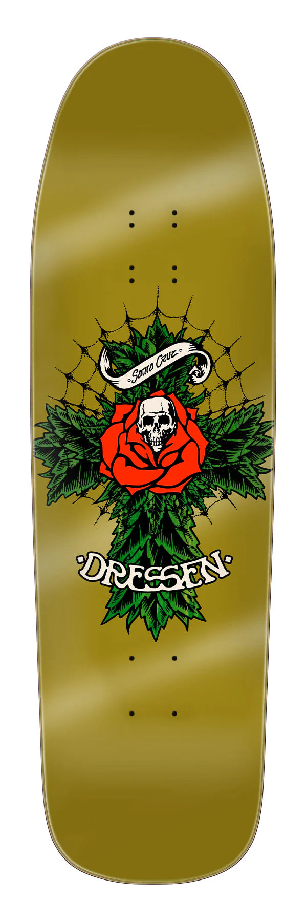 Santa Cruz - Dressen Rose Cross Two Deck (9.3
