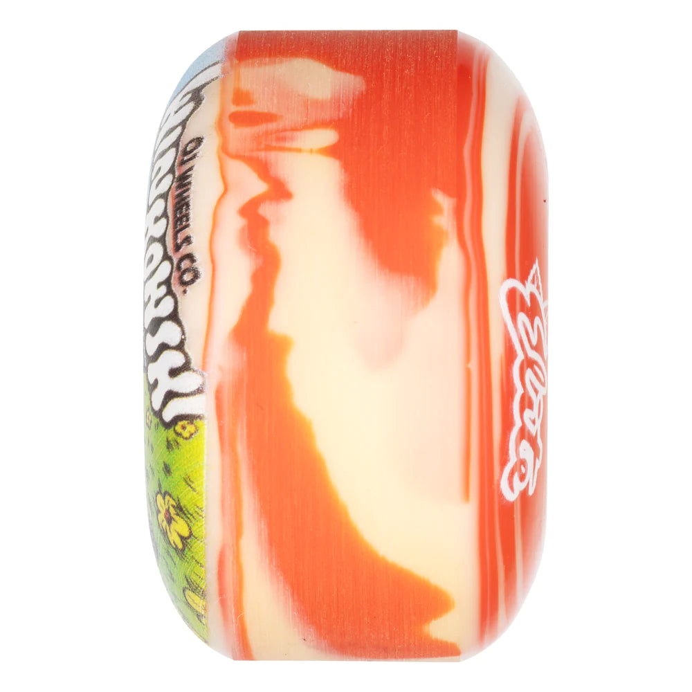 OJ - Erick Winkowski Mushroom Elite Red White Swirl EZ EDGE 101a Wheels (53mm)