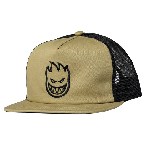 Spitfire - Bighead Snapback Trucker Hat (Tan/Black)