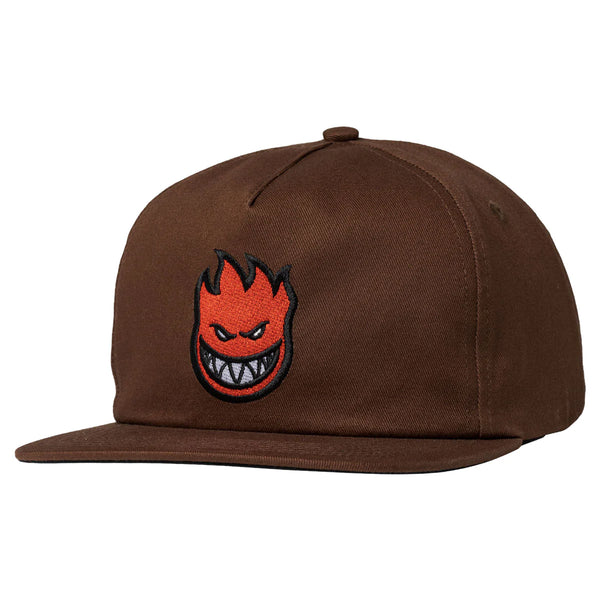 Spitfire - Bighead Fill Snapback Hat (Brown)