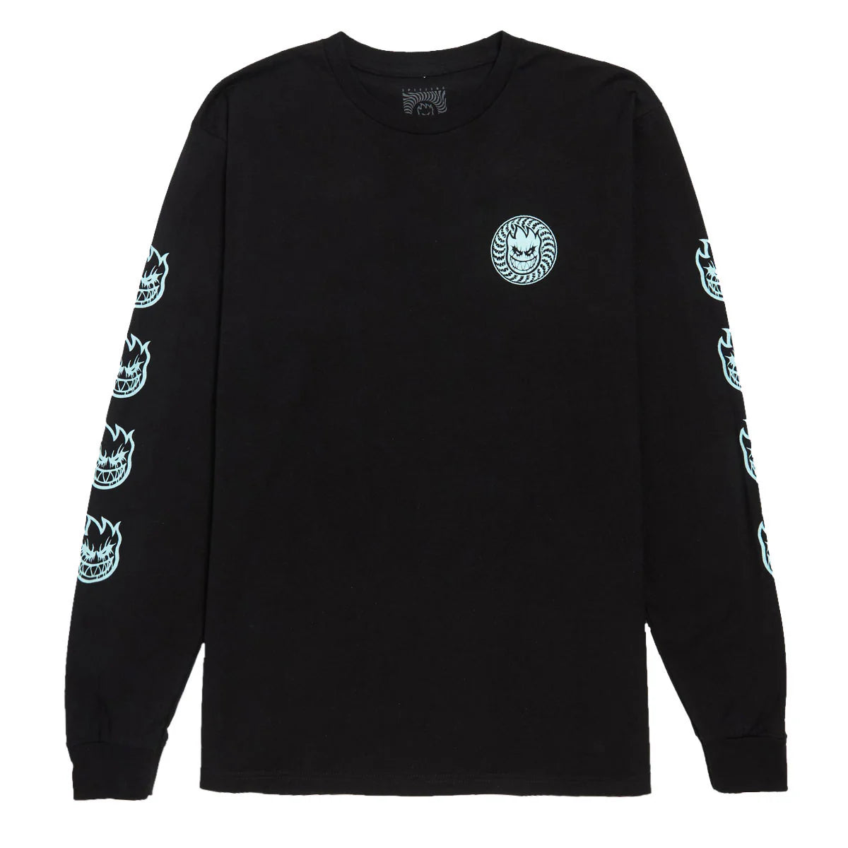 Spitfire - Deathmask Long Sleeve Tee (Black)