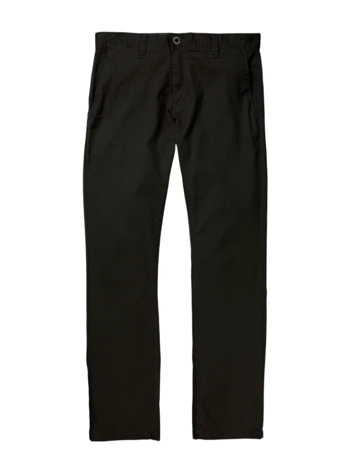 Volcom - Frickin Modern Straight Stretch Chino Pants (Black)