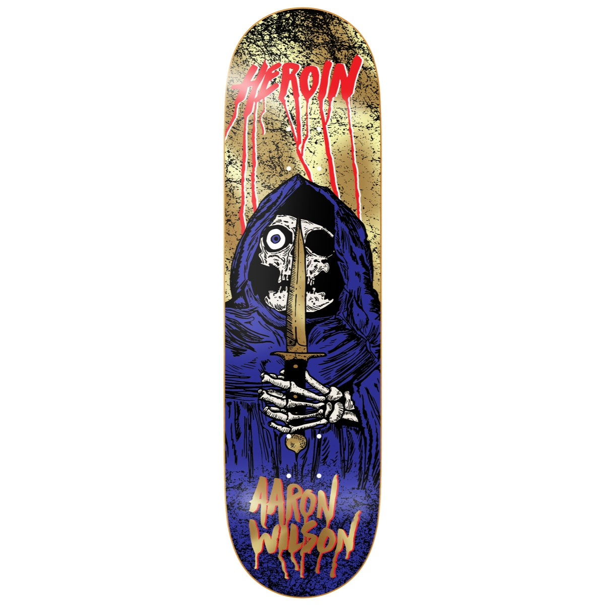 Heroin - Aaron Wilson KO2 Skull Priest Deck (8.5")