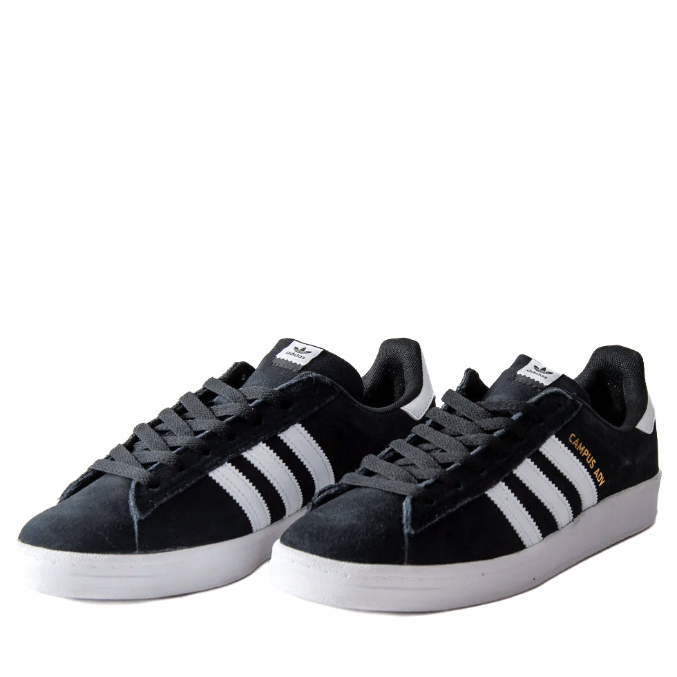 Adidas Campus Adv Adidas Skateboarding Shoes Black And White