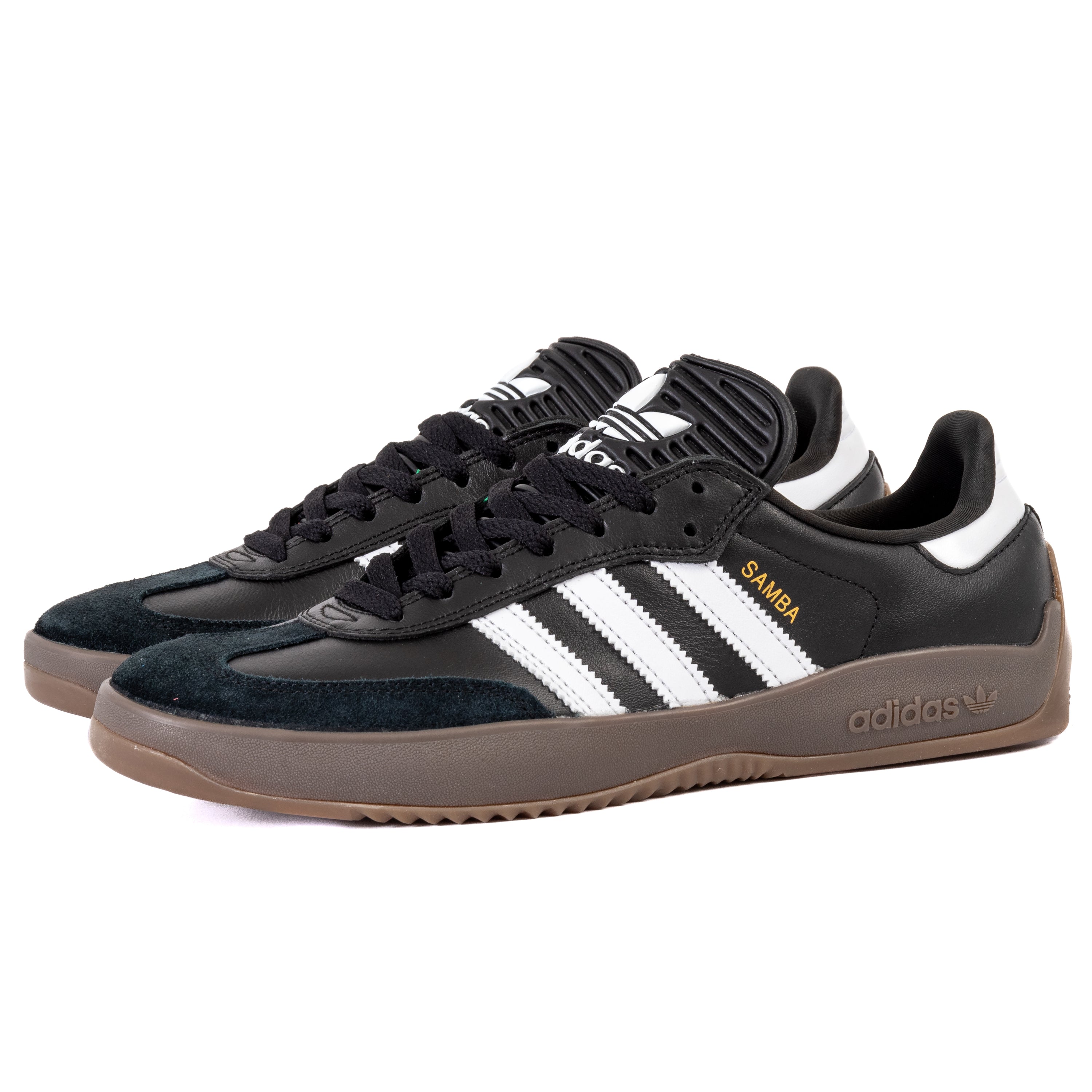 Adidas - Puig Samba (Core Black/Flat White/Gum) 303boards.com Adidas - Puig Samba (Core Black/Flat White/Gum) 303boards.com
