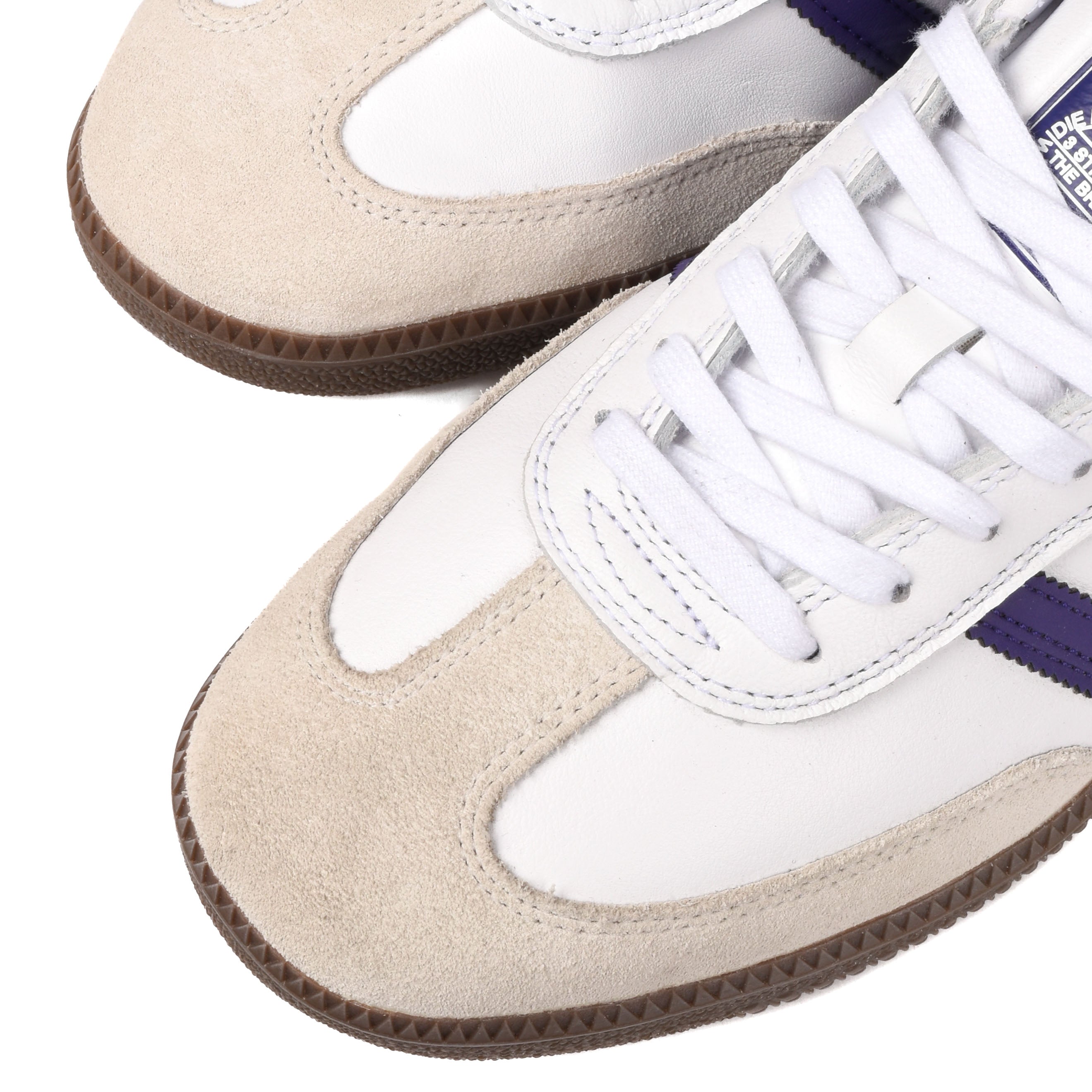Adidas - Samba ADV (Cloud White/Collegiate Purple/Gold Metallic) *SALE