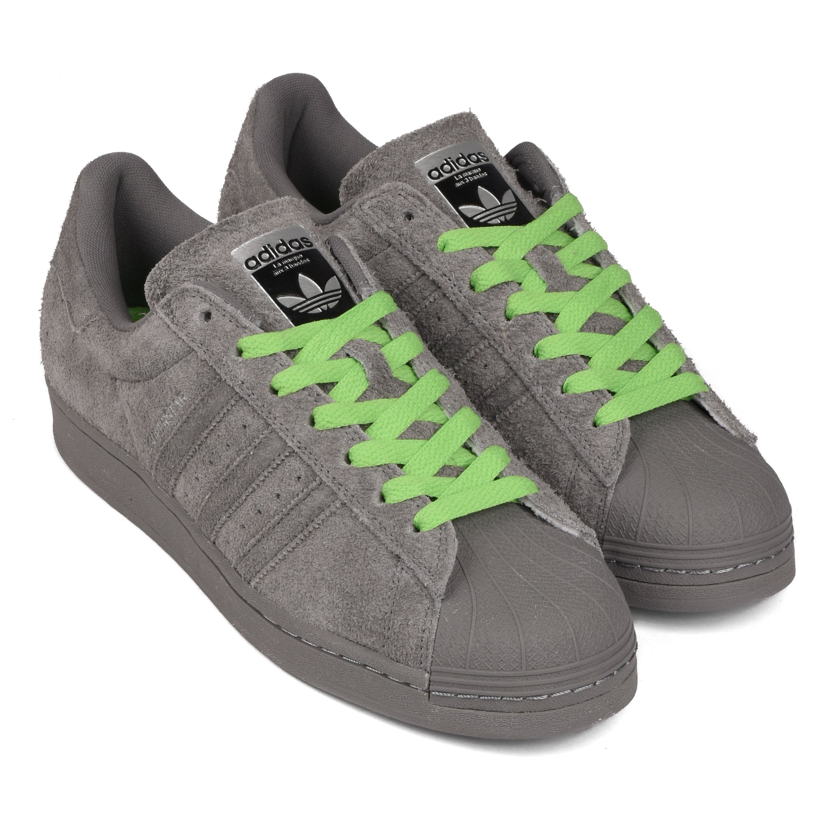 Adidas - Superstar ADV (Grey/Lime) *SALE