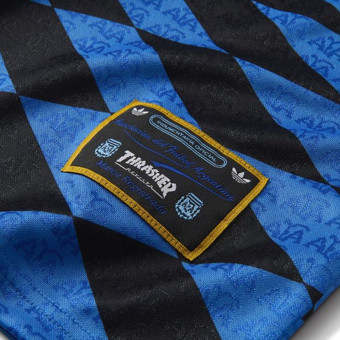 Adidas - Thrasher X AFA Jersey (Black/Blue)
