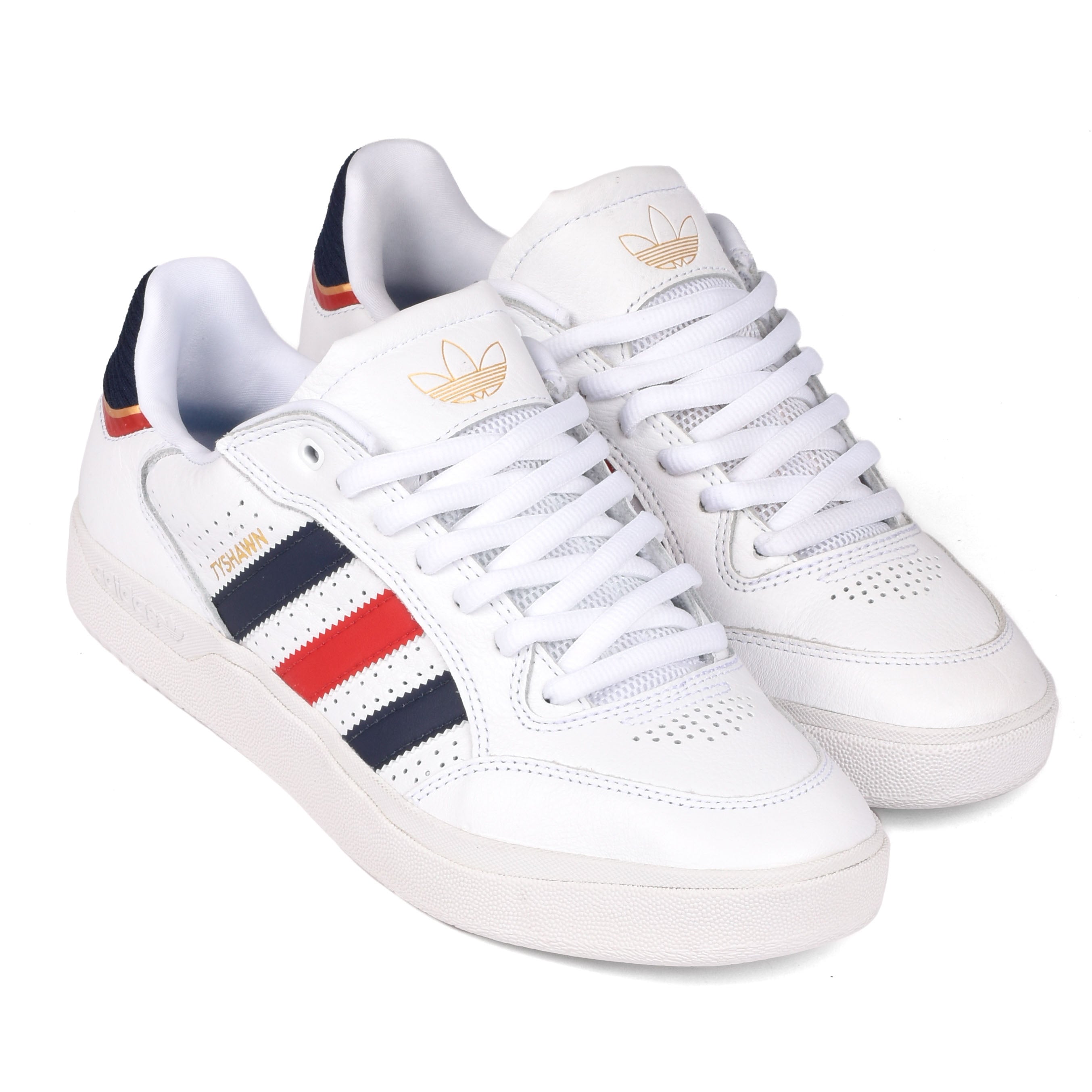 Adidas - Tyshawn Low (Cloud White/Better Scarlet/Gold Metallic) *SALE