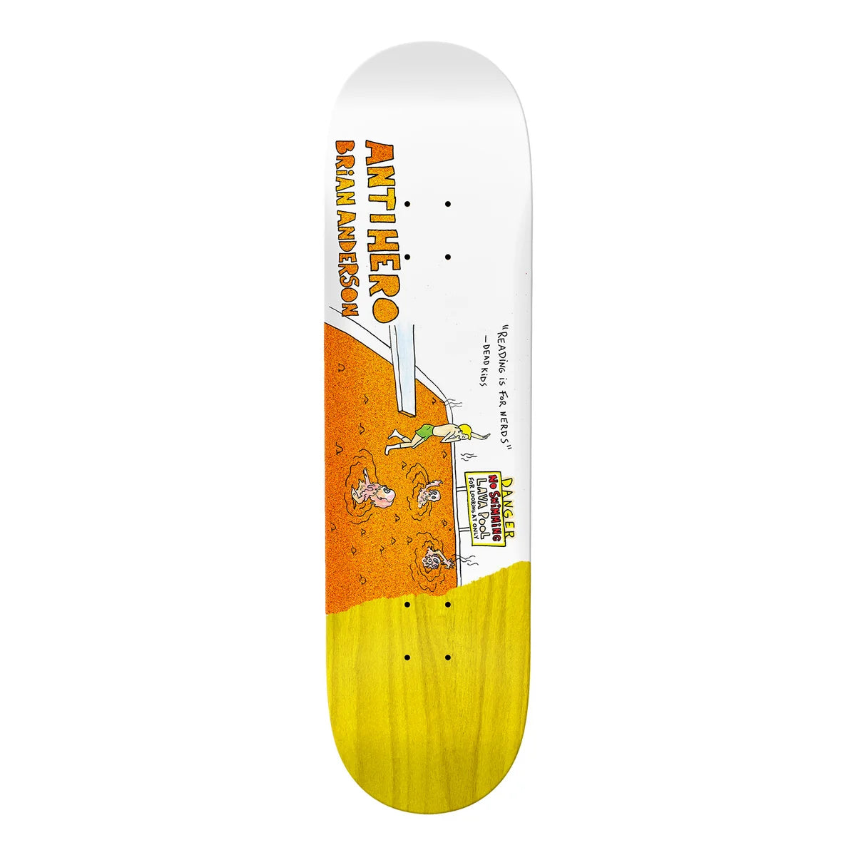Anti Hero - Brian Anderson Porous Walker Round 3 Deck (8.75")