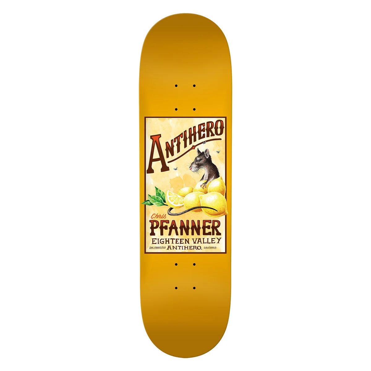 Anti Hero - Chris Pfanner Homers 2 Deck (8.25")