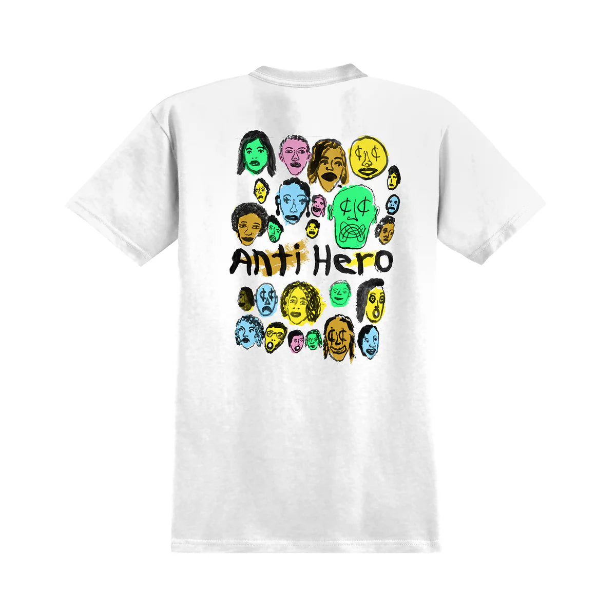 Anti Hero - Expressions Bongo Tee (White)