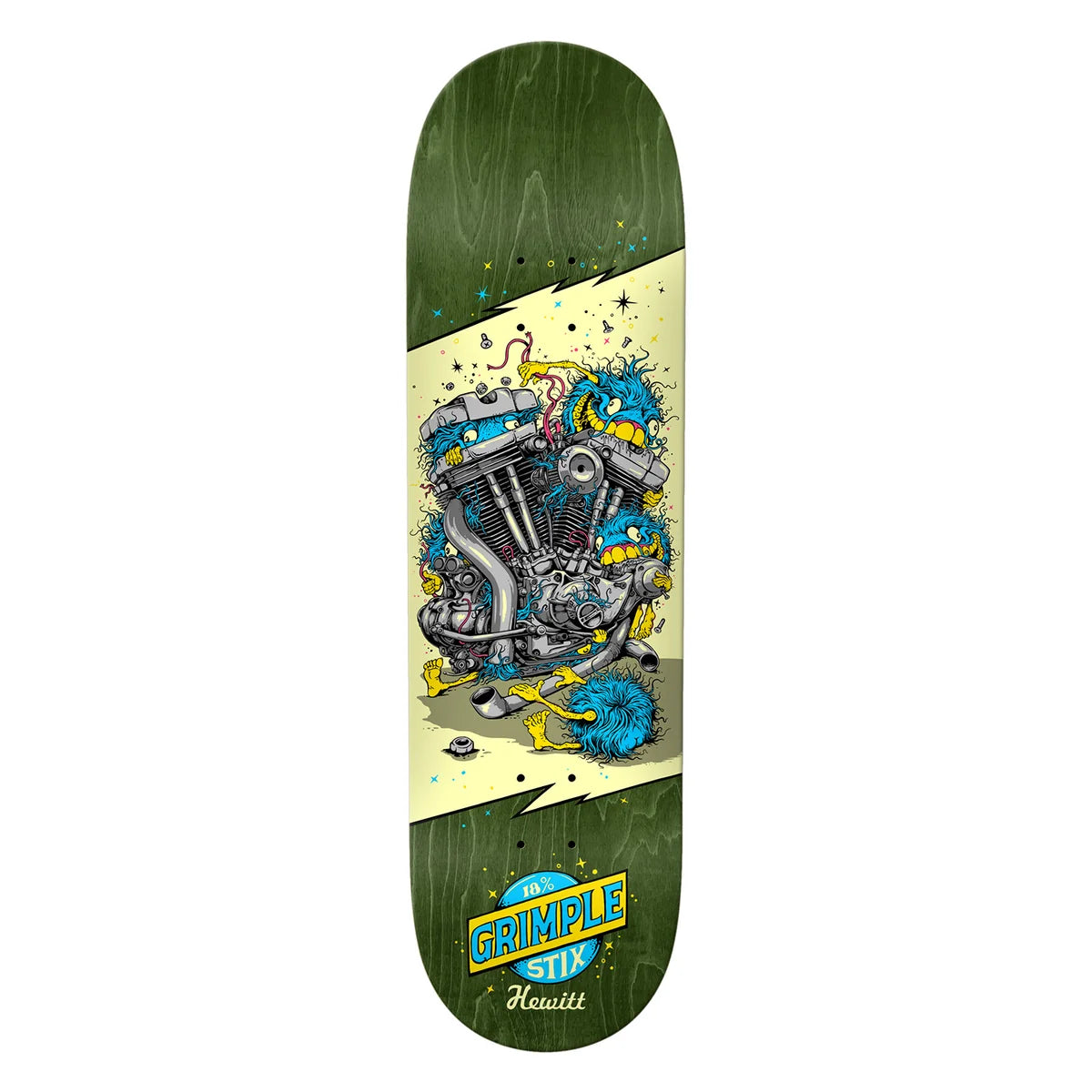 Anti Hero - Grimple Stix Peter Hewitt Grimple Revs Deck (8.75")