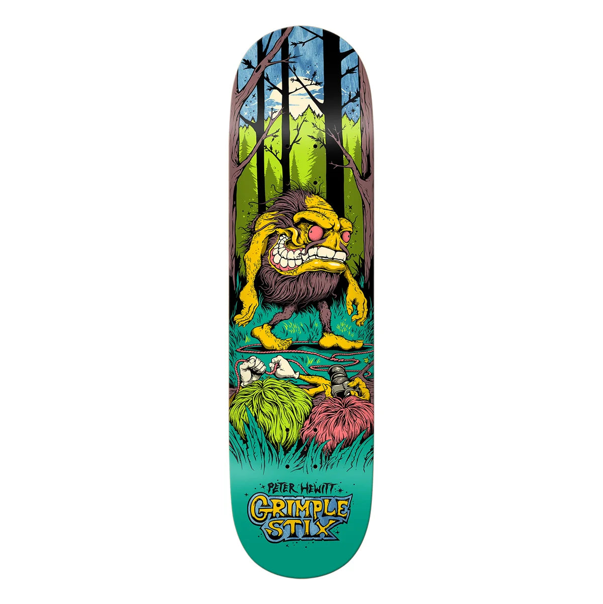 Anti Hero - Grimple Stix Peter Hewitt Gryptids Deck (8.65")