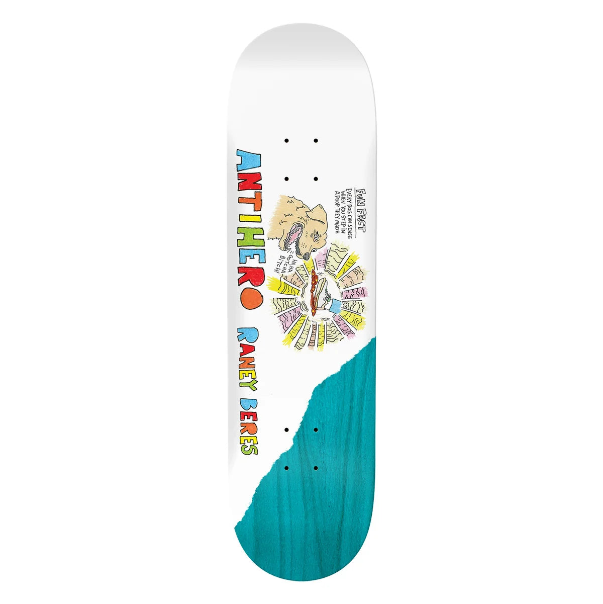 Anti Hero - Raney Beres Porous Walker Round 3 Deck (8.5")