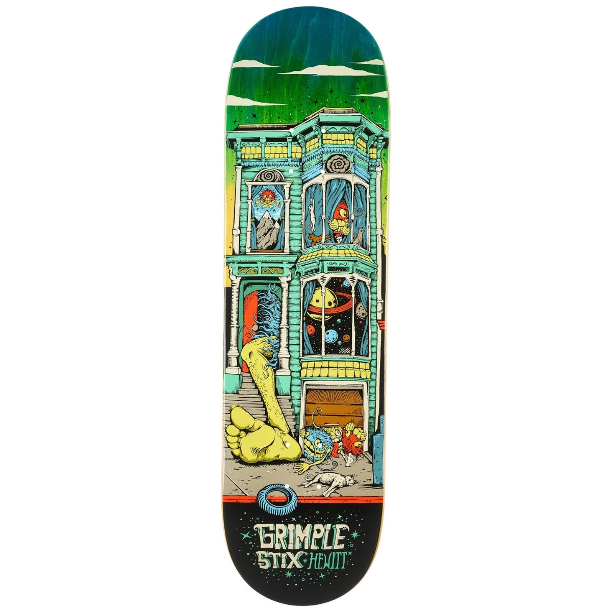 Anti Hero - Grimplestix Peter Hewitt Victorian Deck (8.5")