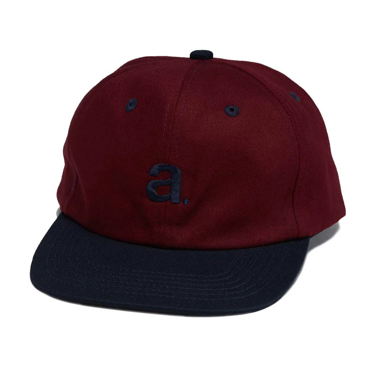 Autumn - Twill 6 Panel Snapback Hat (Burgundy)