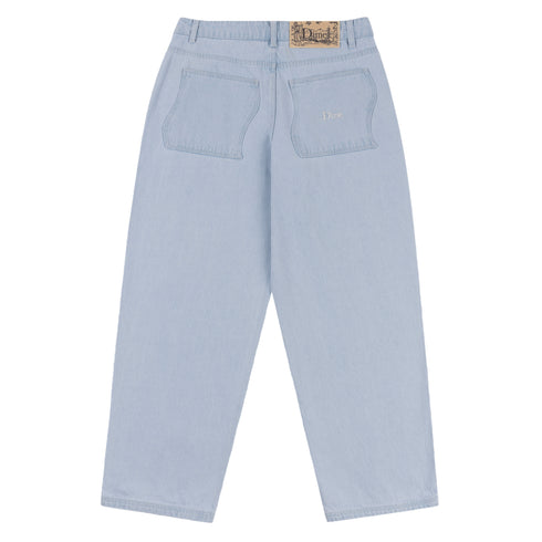 Washed Wavy Denim Pants - Ready-to-Wear