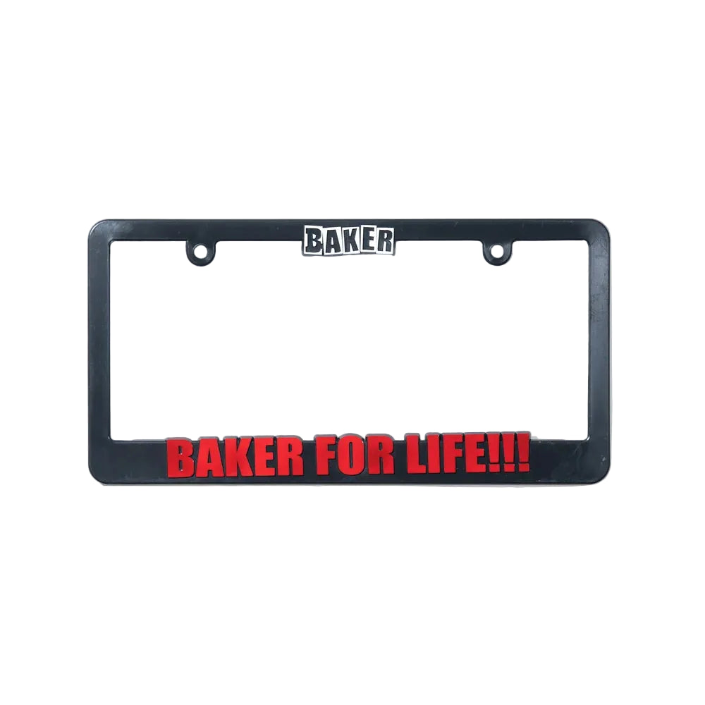 Baker - Baker for Life License Plate Frame