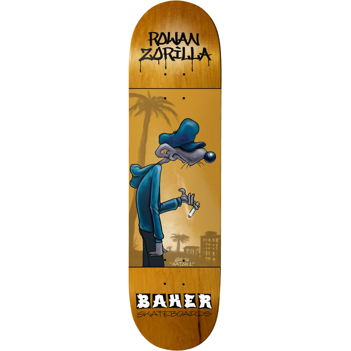 Baker - Rowan Zorilla Katch1 Deck (8.25")