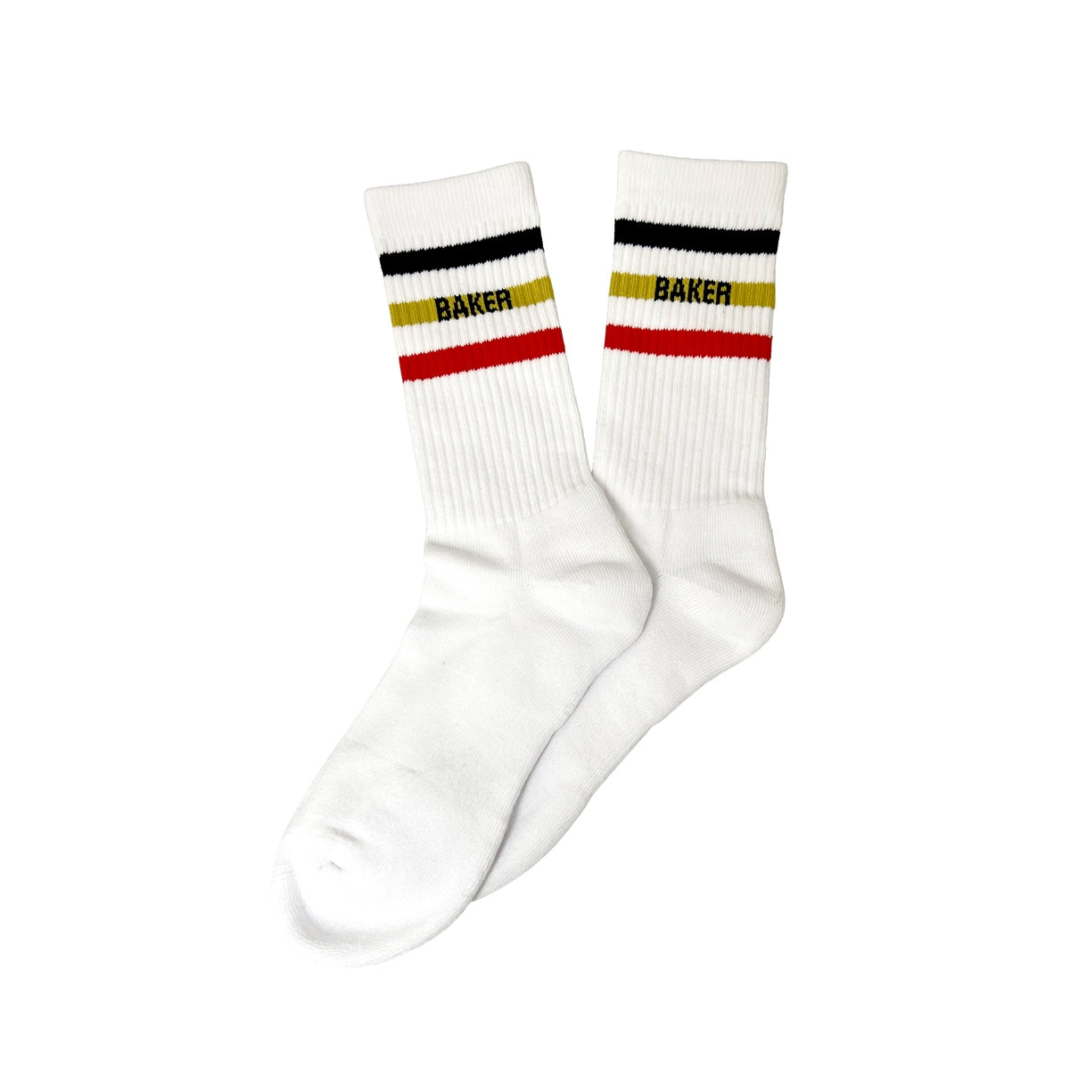 Baker - Sunset Socks (White)