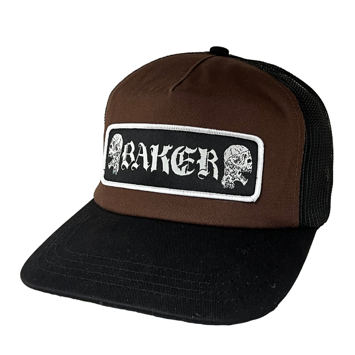 Baker - Twin Skulls Trucker Hat (Black)