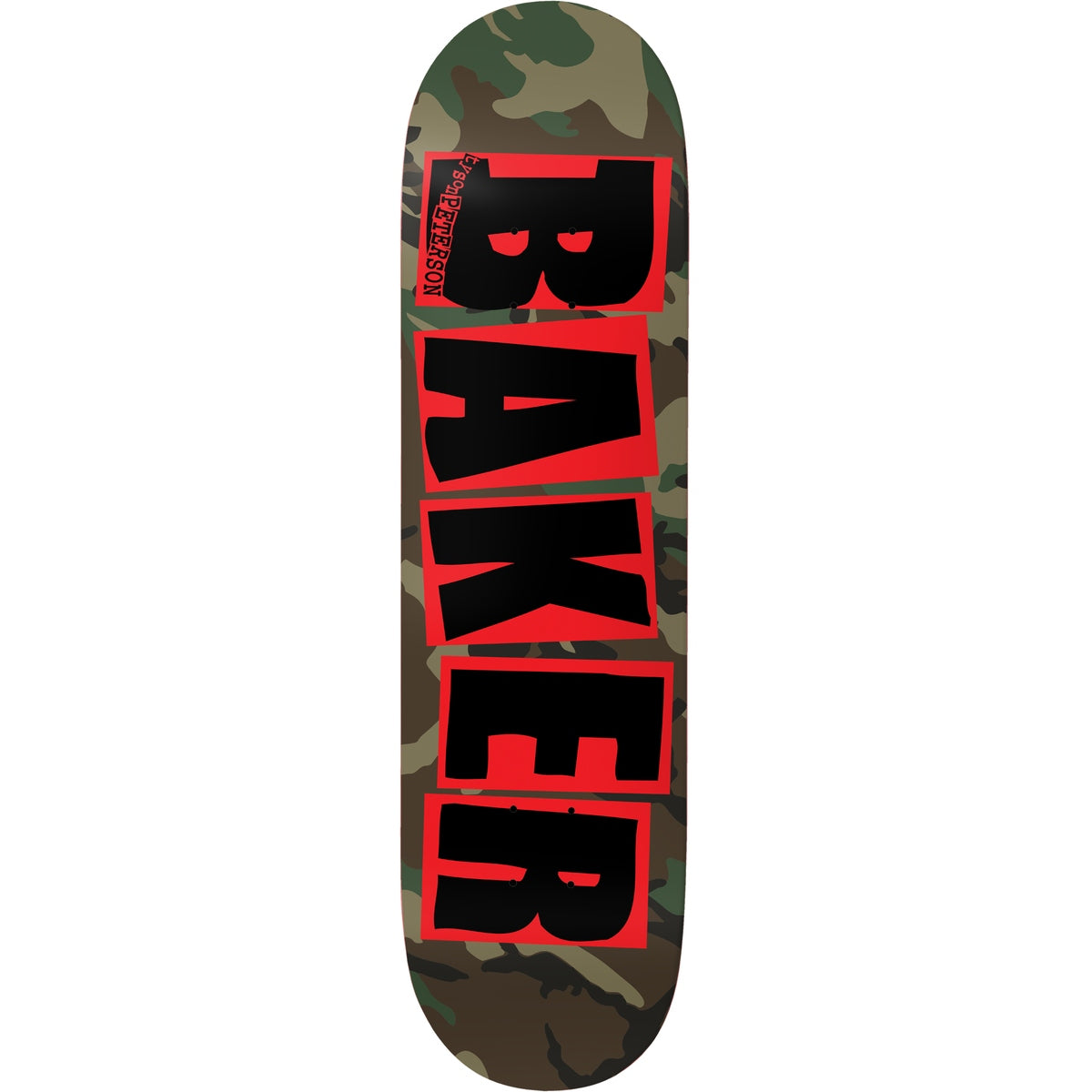 Baker - Tyson Peterson Brand Logo Camo Deck (8.25")