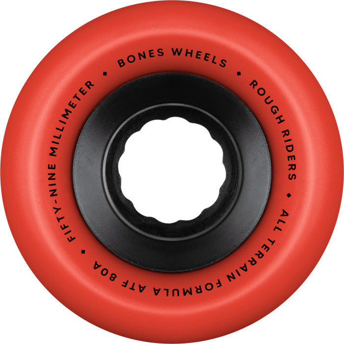 Bones - ATF Rough Rider 80A Red Wheel (59mm)