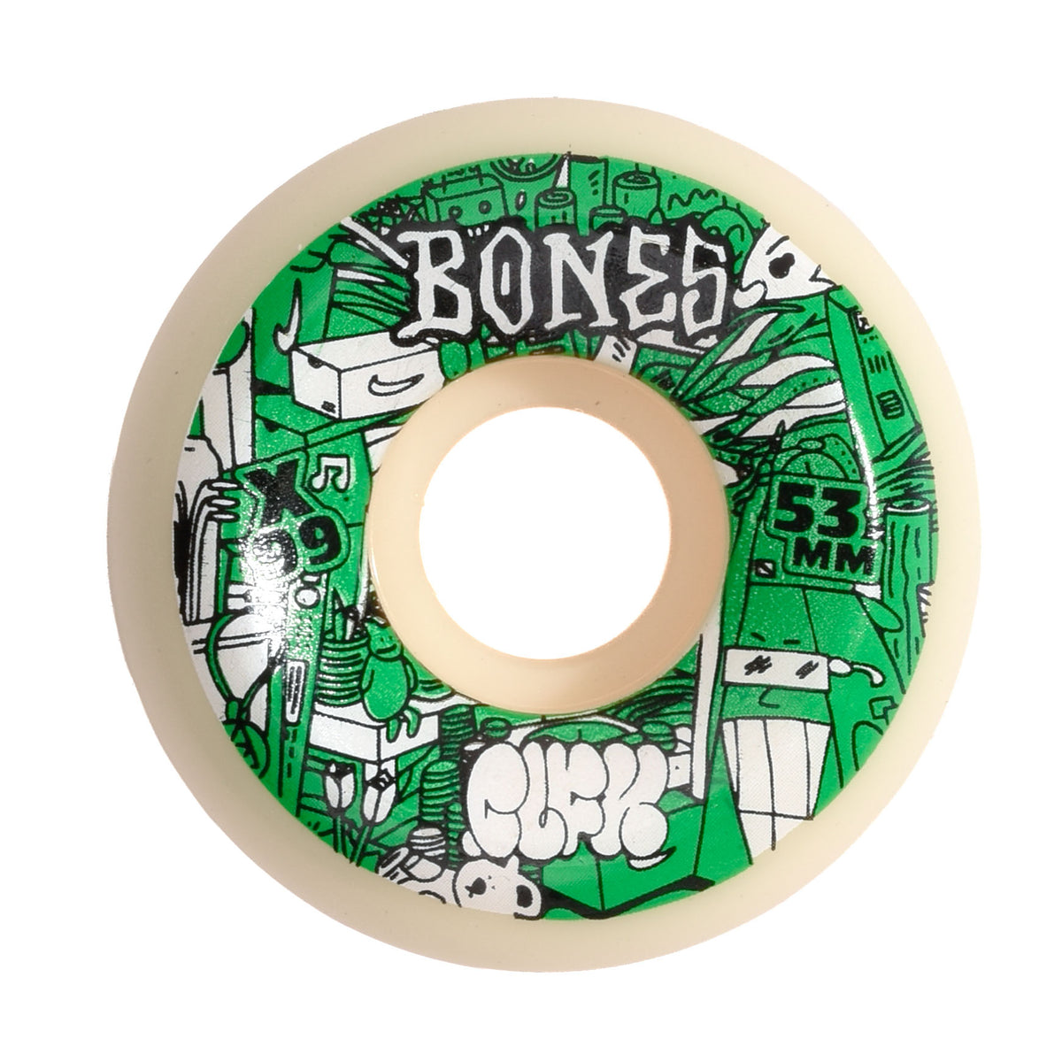 Bones - Bones x 303 Boards x Chris Haven X-Formula V6 Widecut X99 Wheel (53mm)