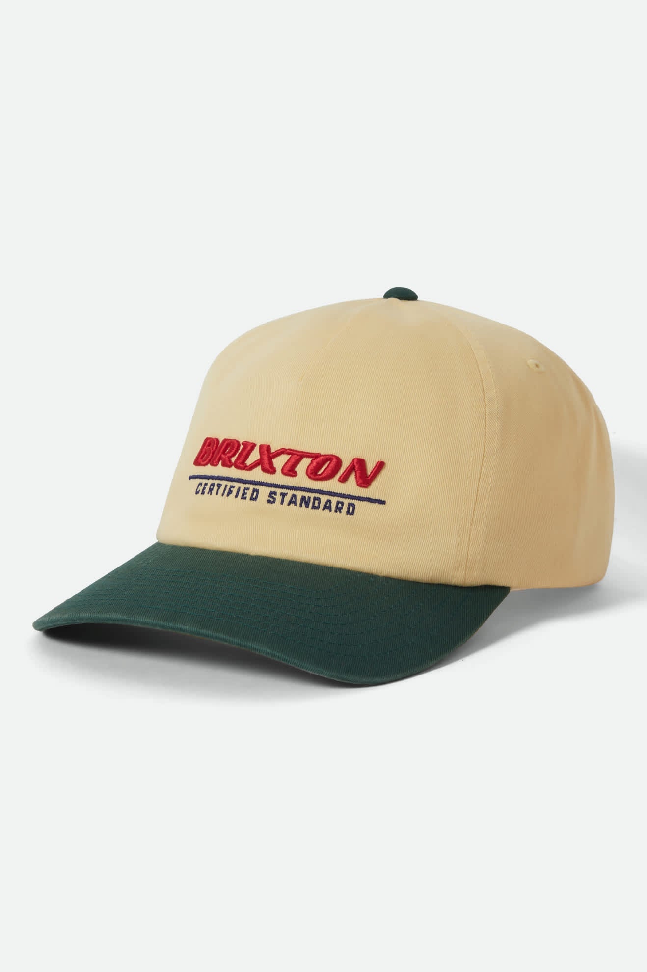 Brixton - Certified Adjustable Hat (Washed Celestial Yellow/Mediterranean Teal)