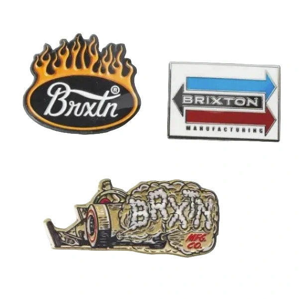 Brixton - Flame Pin Set