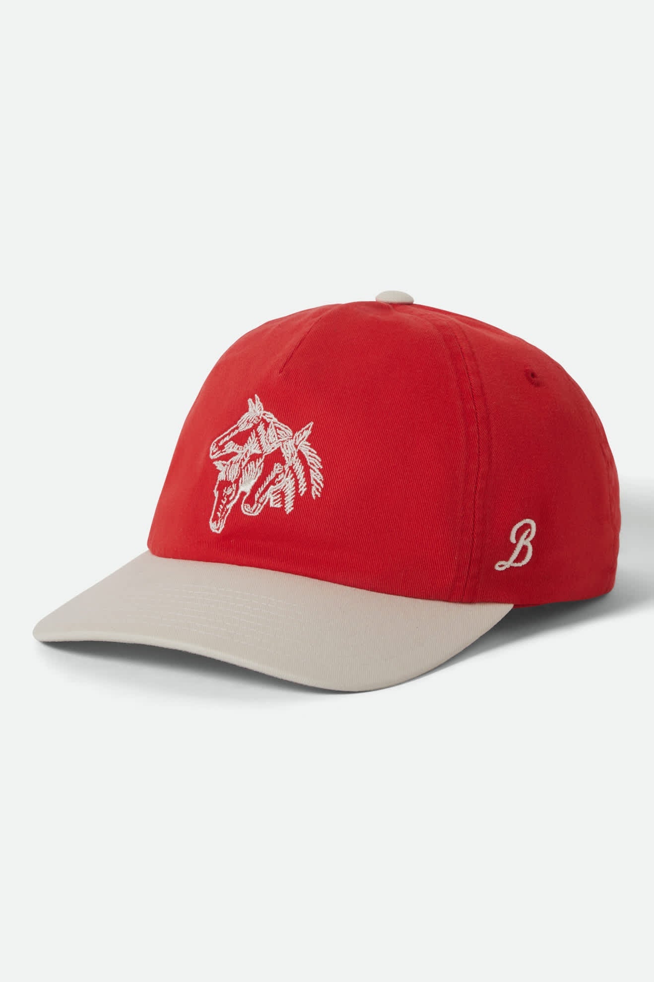 Brixton - Round Up Adjustable Hat (Washed Adrenaline Rush/Whitecap)
