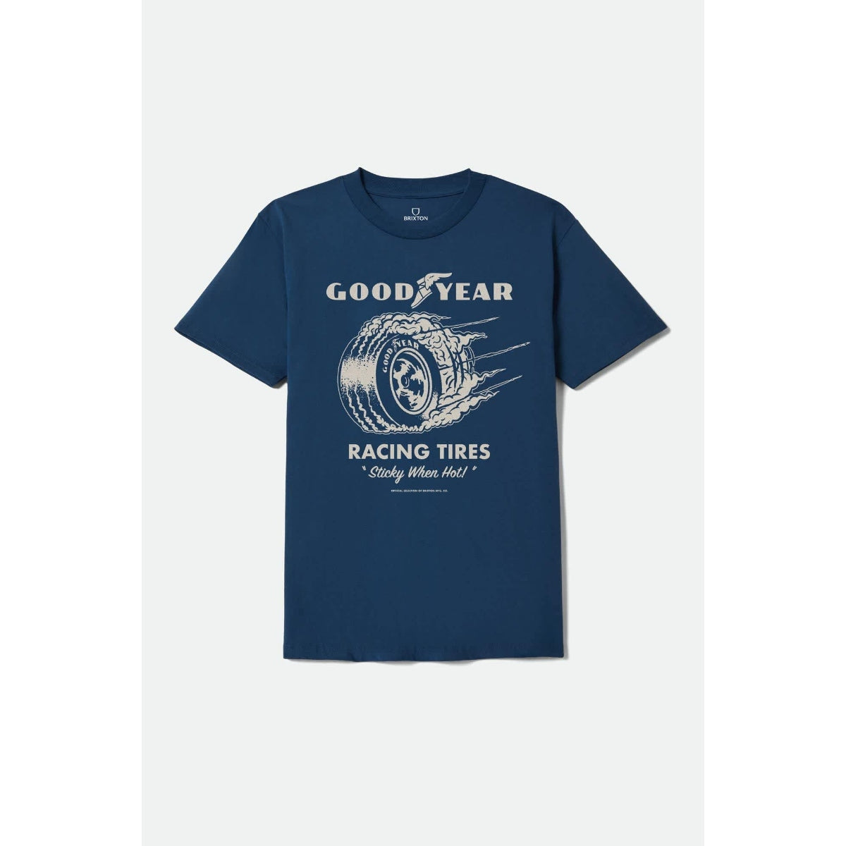 Brixton - Goodyear Cheater Slick Shirt (Navy)