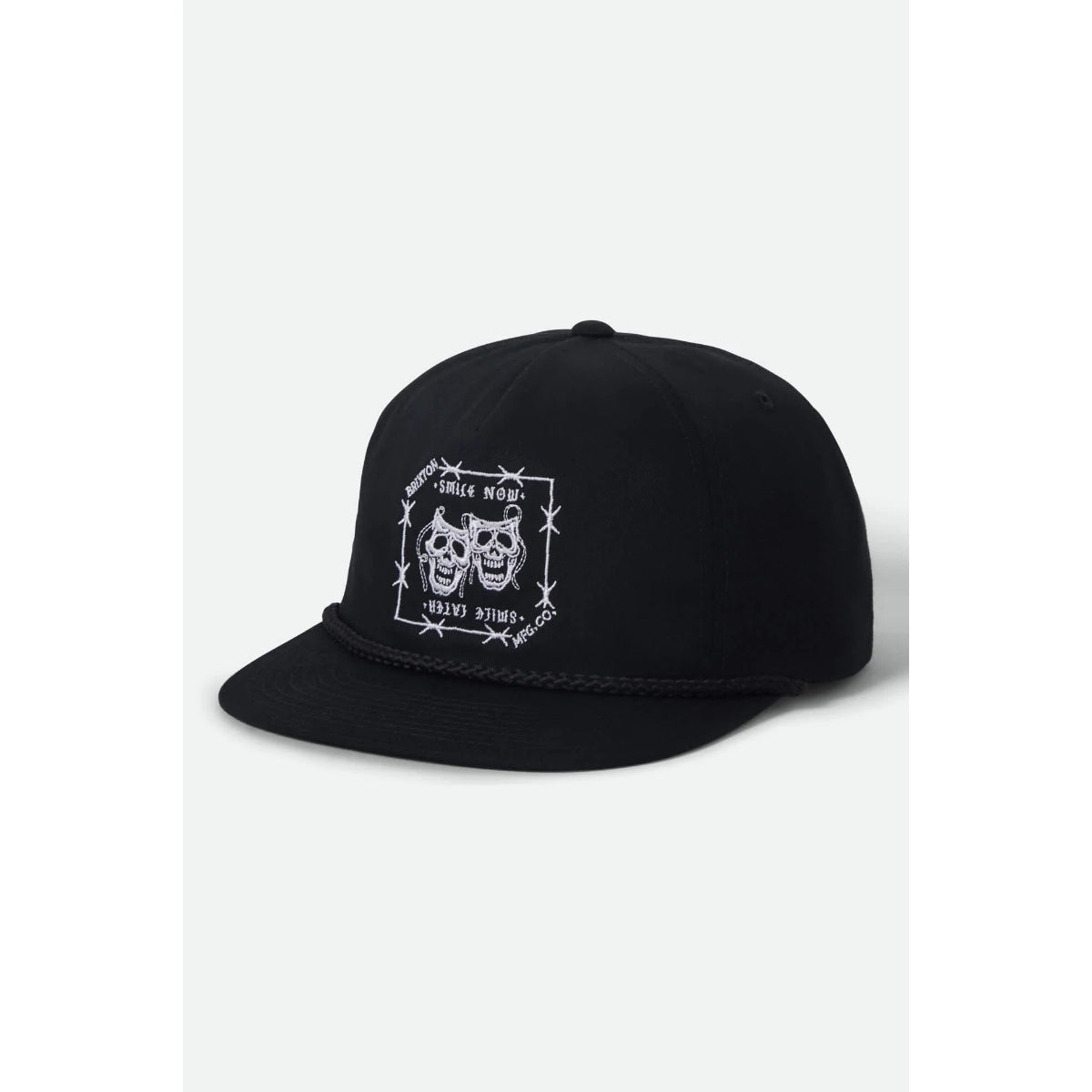 Brixton - Smile Always Snapback Hat (Black)