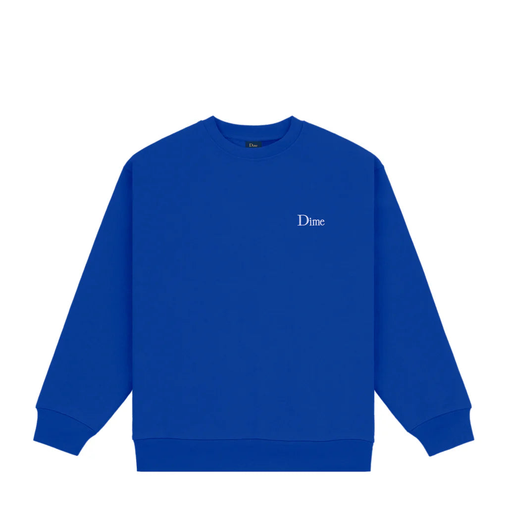 DIME CLASSIC LOGO CREWNECK スウェット Dime Classic Small Logo Crewneck Sweatshirt - Black | Flatspot