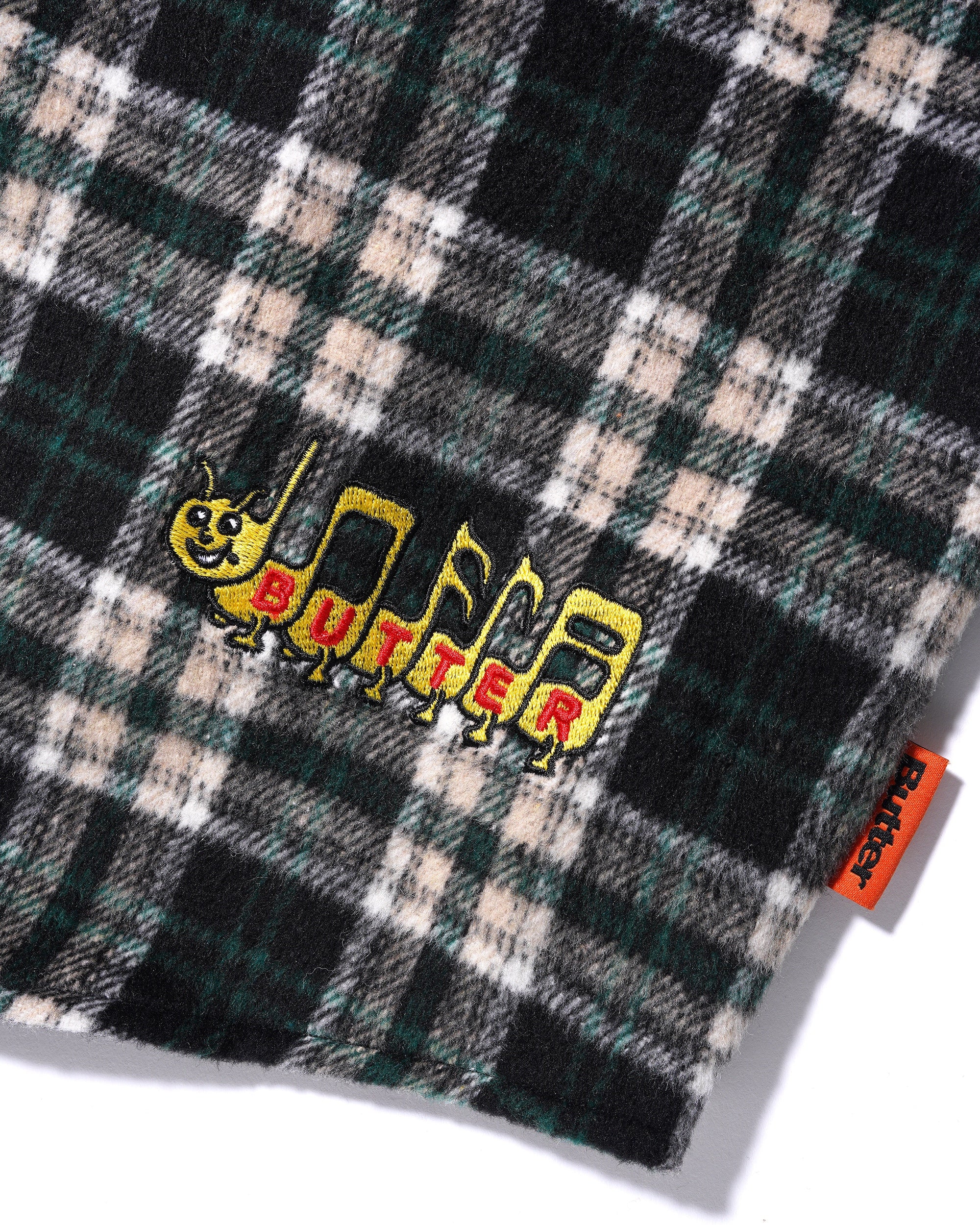 Butter Goods - Caterpillar Flannel Shirt (Navy/Forest) *SALE