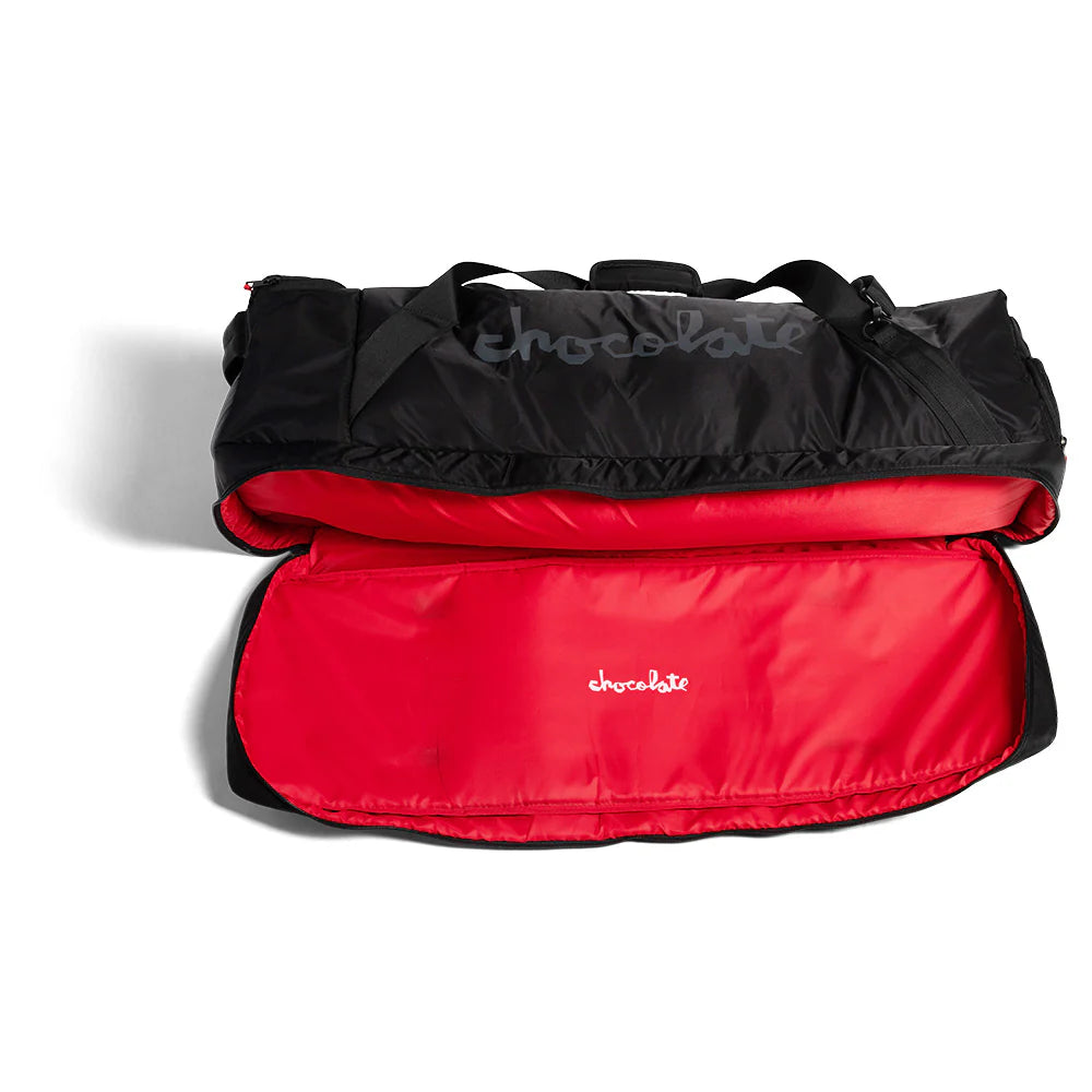 Chocolate - Travel Duffle Bag (Black)