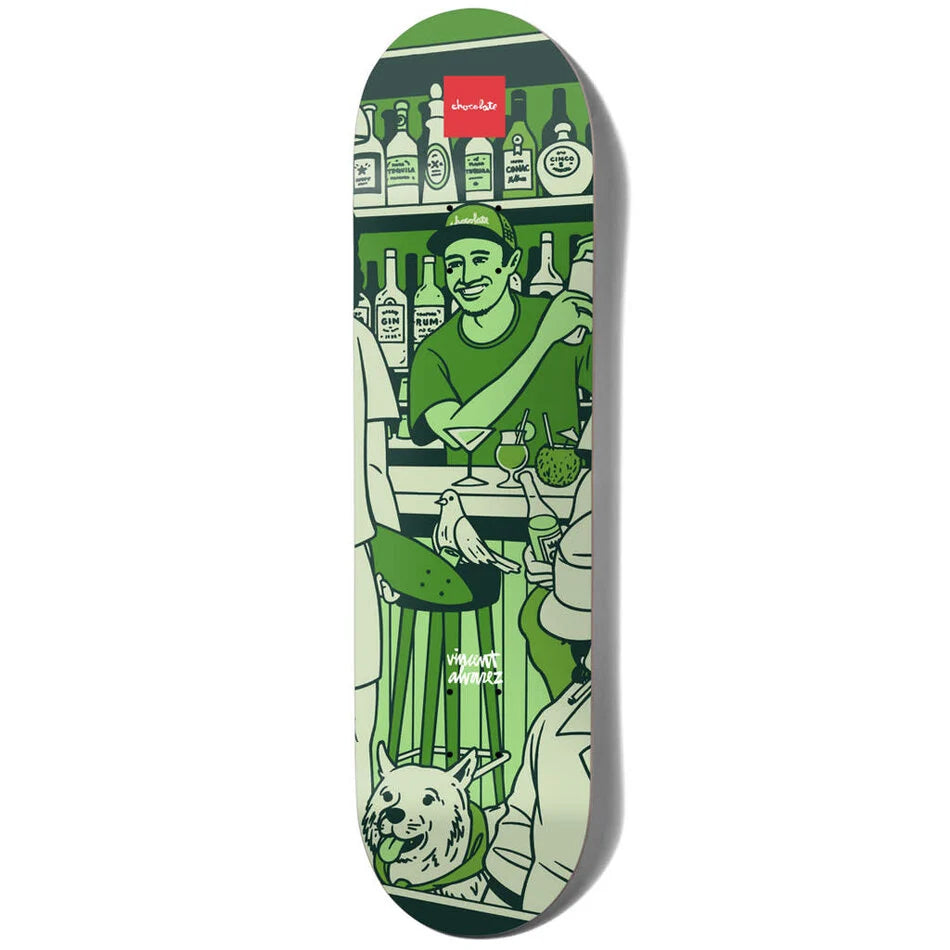 Chocolate - Vincent Alvarez Bar Series III Deck (8.25")