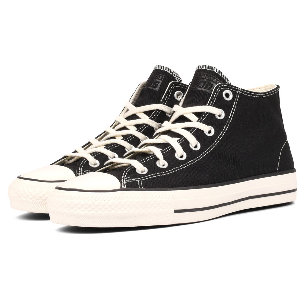 靴 cons ctas pro mid converse all star 26.5 Converse Cons - CTAS Pro Mid (Black/Black/Egret) – 303boards.com