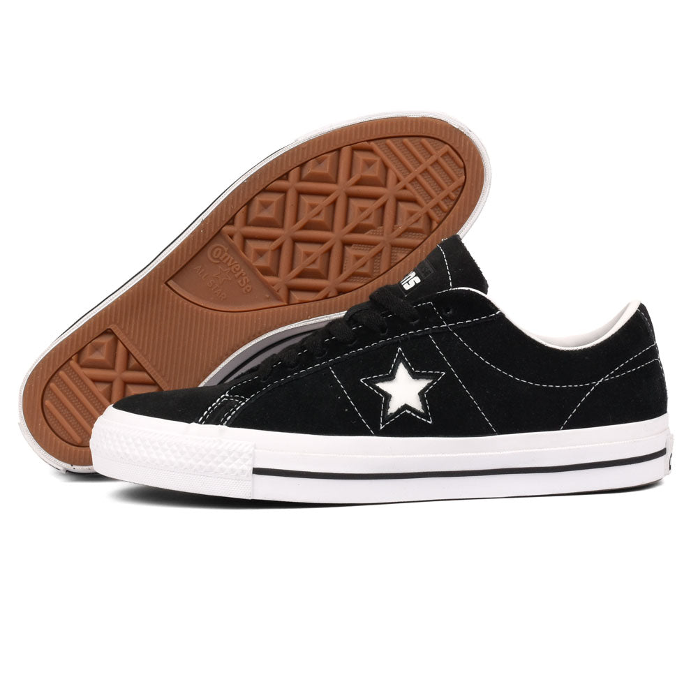 Converse Cons - One Star Pro OX (Black/White) – 303boards.com