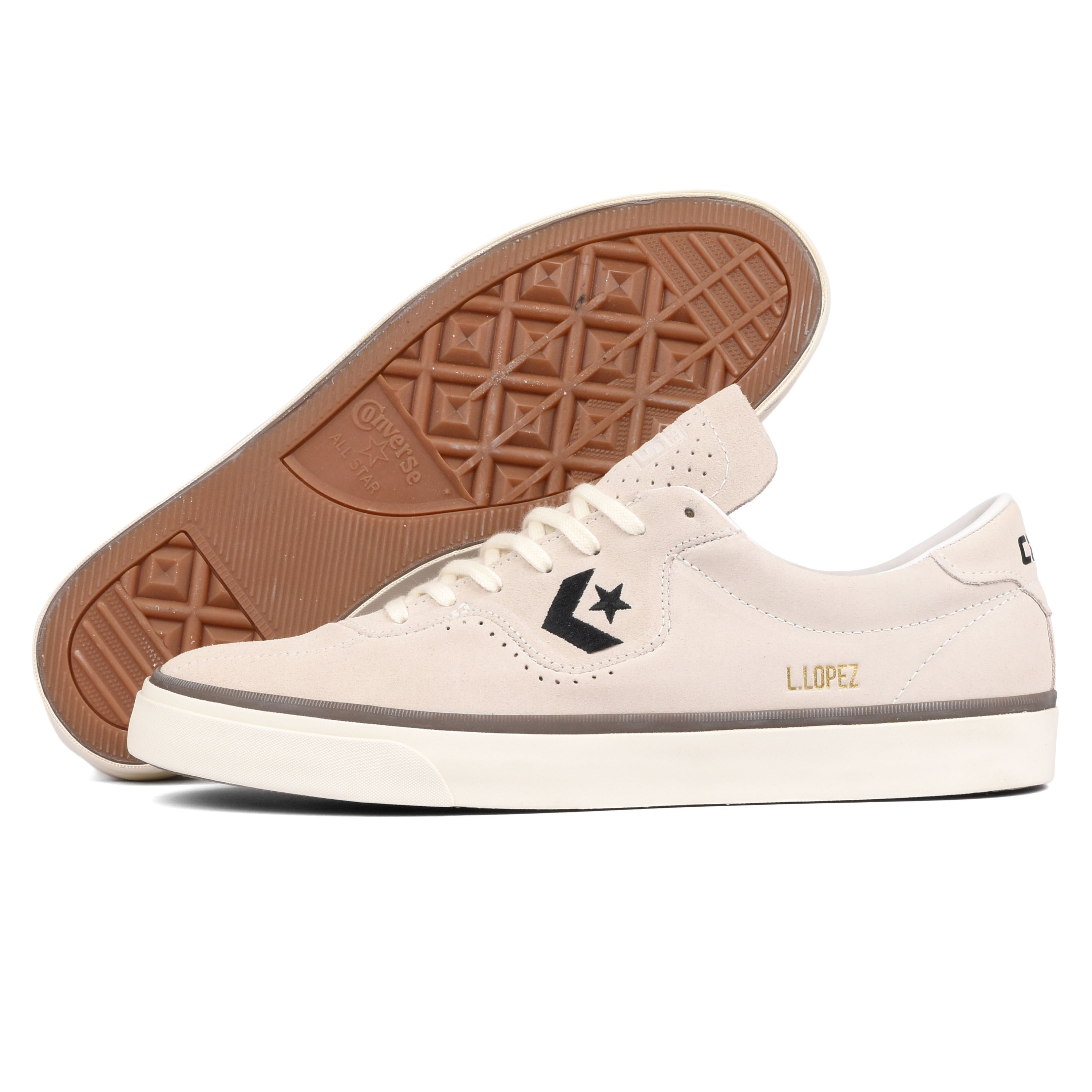 Converse CONS - Louie Lopez Pro Ox (Egret/Black/Egret)*SALE