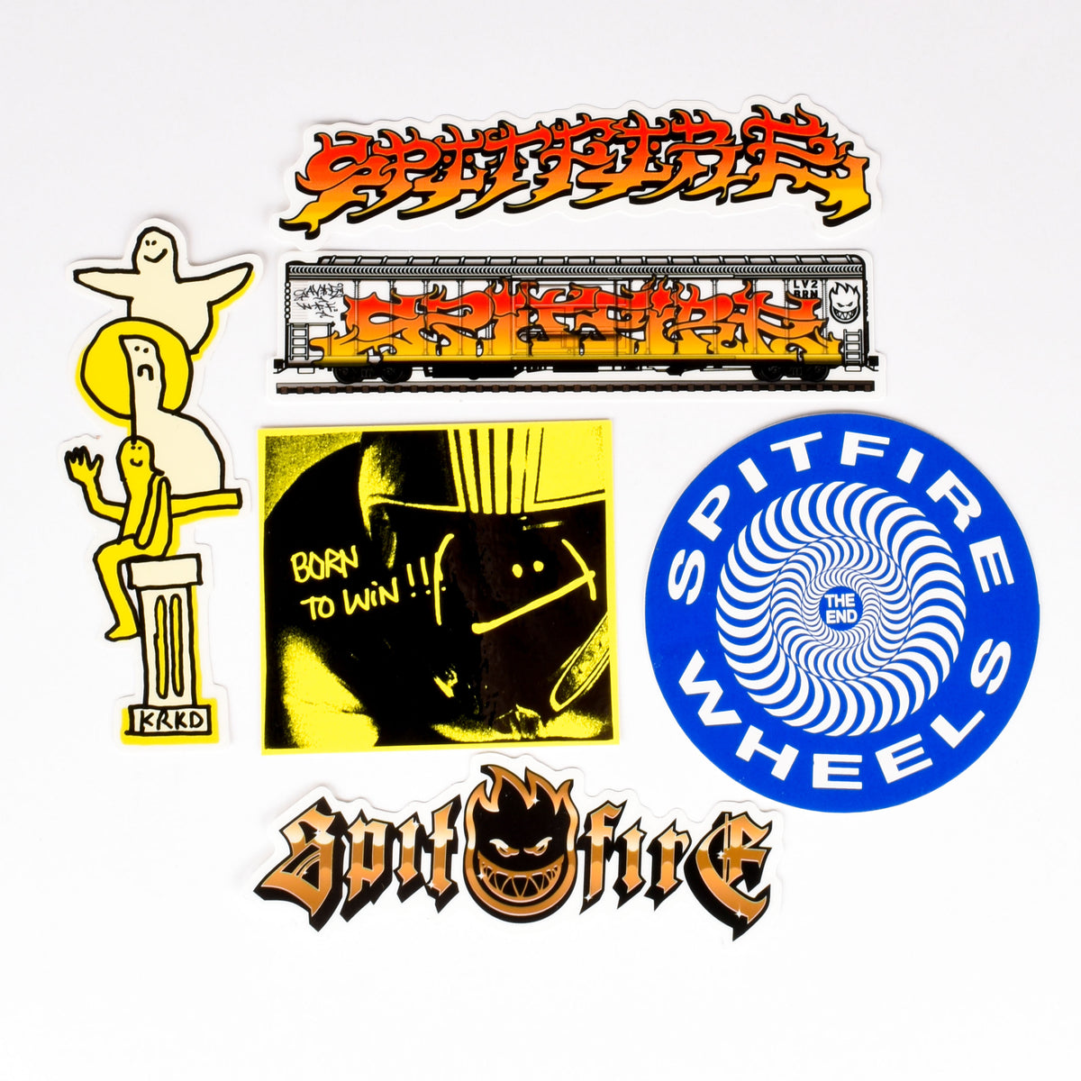 DLX - Assorted Sticker Pack (6 Stickers)