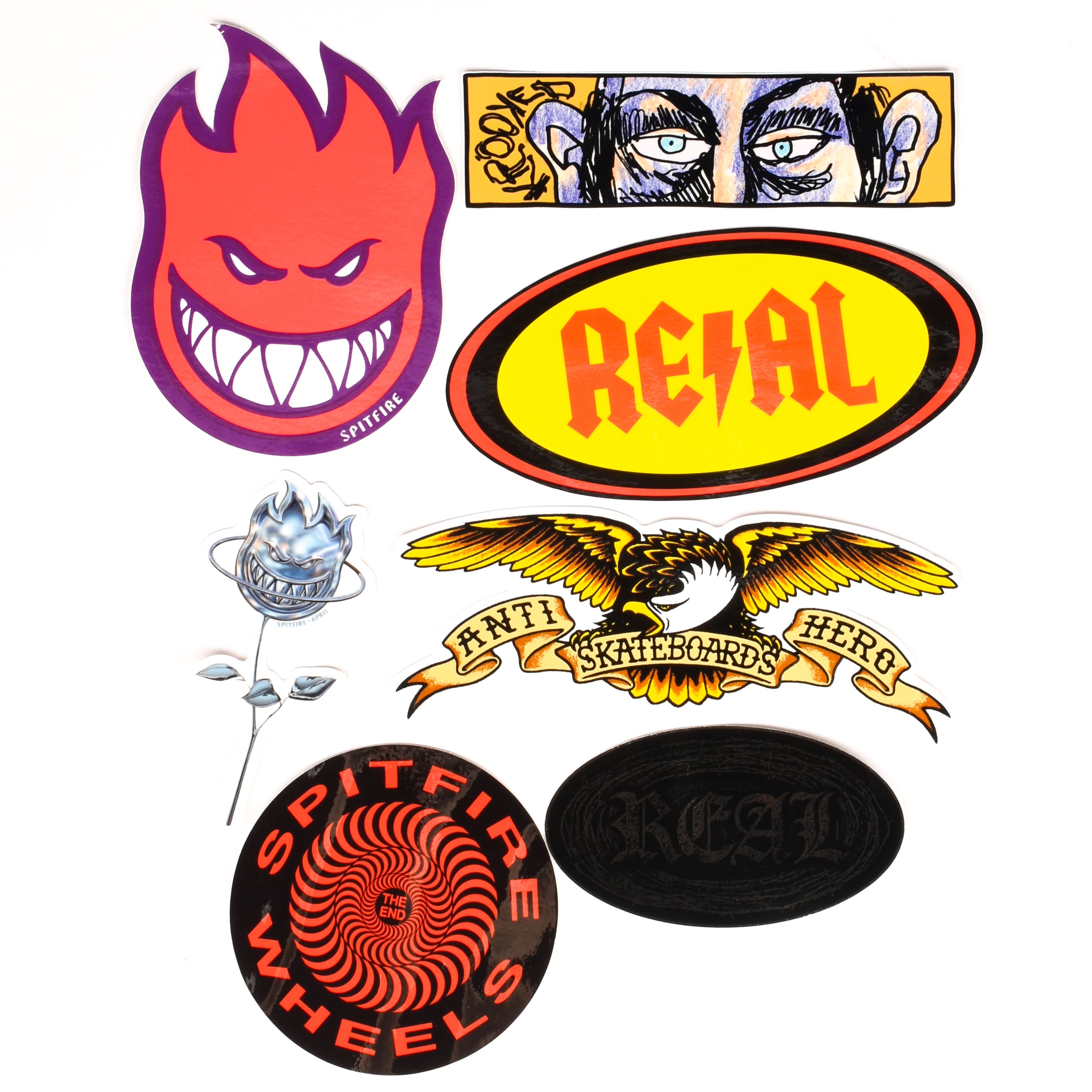 DLX - Assorted Sticker Pack (7 Stickers)