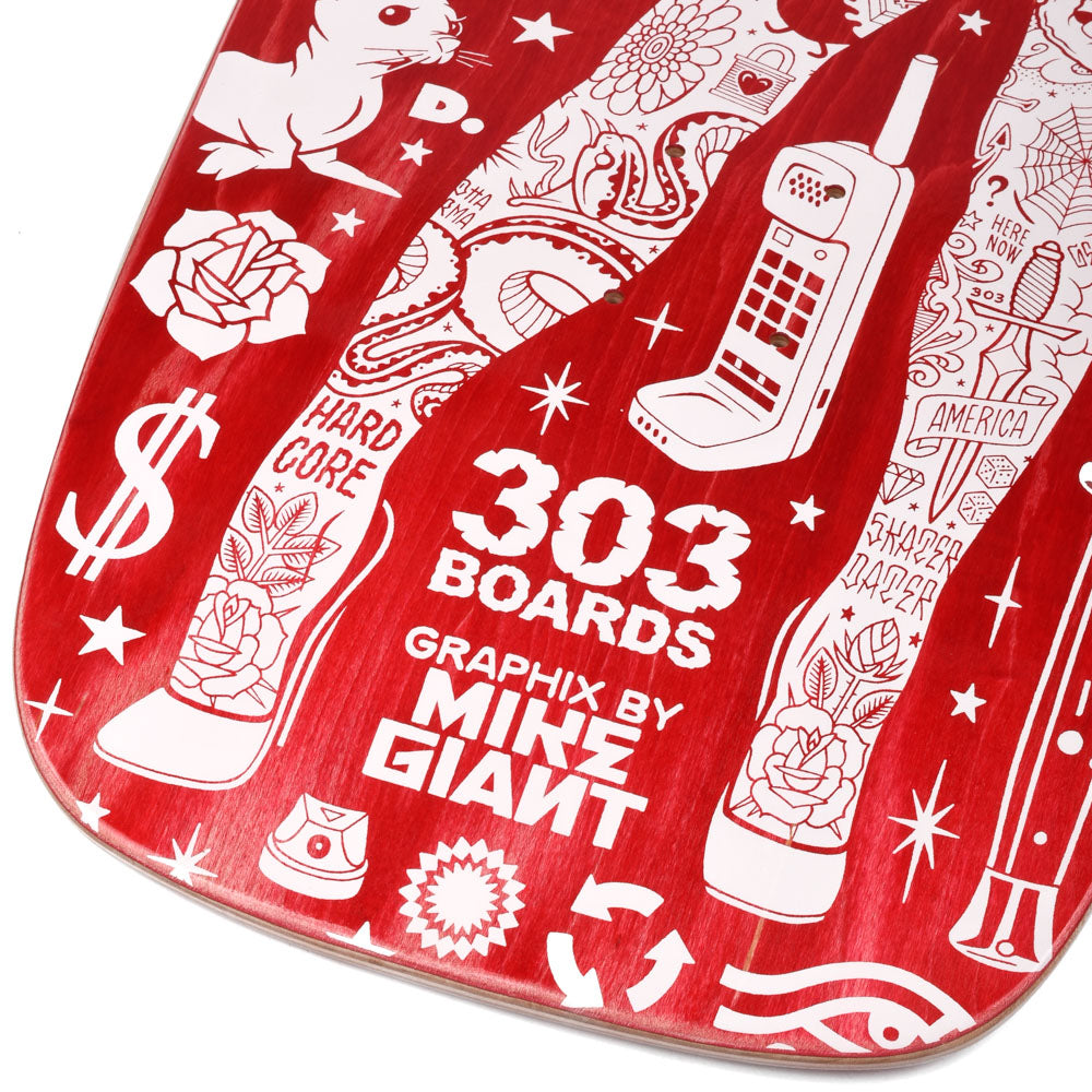 303 Boards - 303 X Mike Giant "The Big Pig" Deck (12")