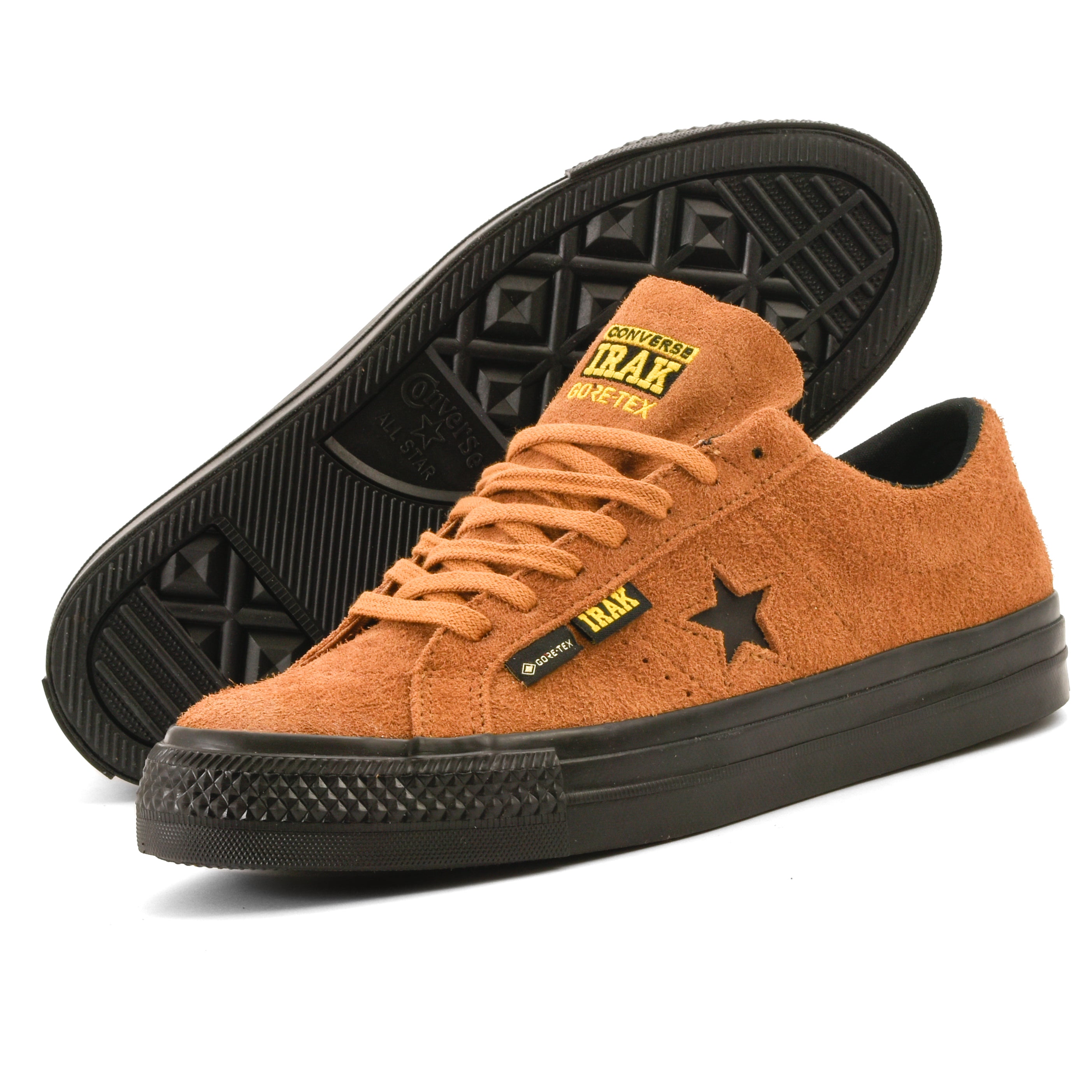 Converse Cons - Converse x IRAK NYC One Star Pro OX (Amber Brown