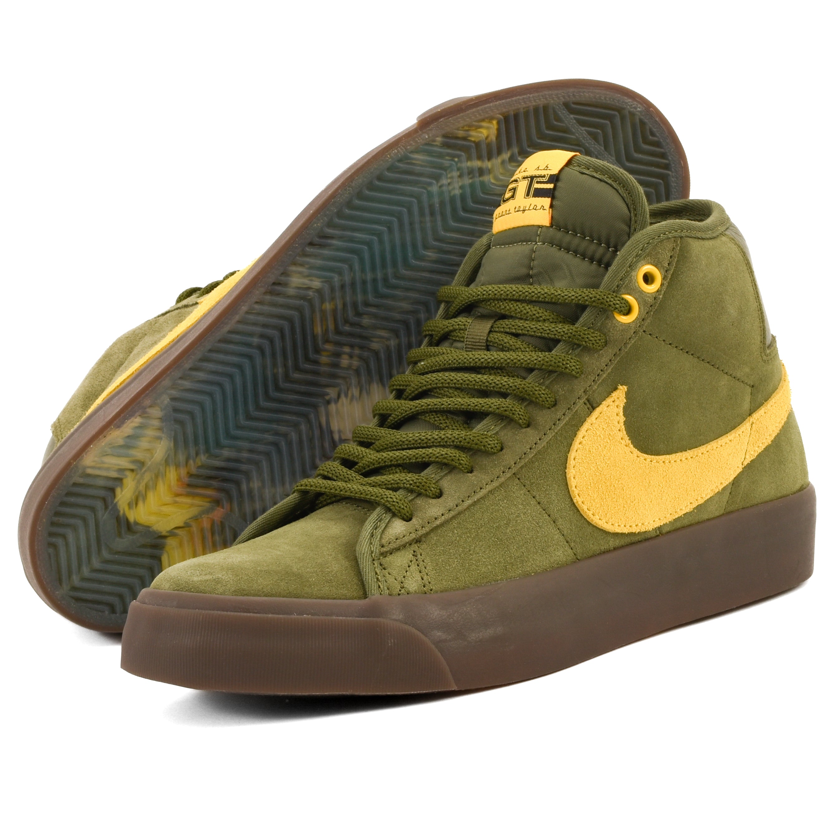 Nike SB - AntiHero Blazer Mid Pro QS (Rough Green/Amarillo) *SALE